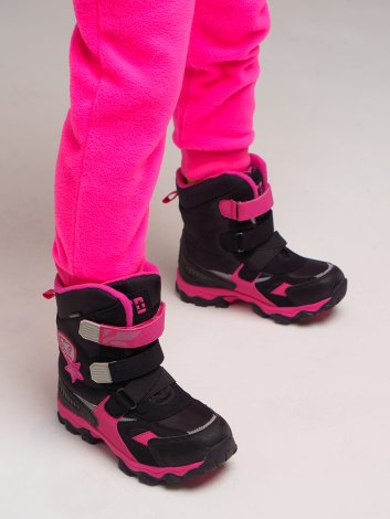 Черные ботинки для девочки PlayToday 32022067, вид 4