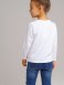 Белый лонгслив для девочки PlayToday 32022081, вид 7 превью