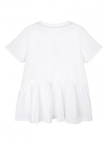 Белый комплект: футболка, легинсы для девочки PlayToday 32022404, вид 7