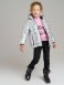 Серая куртка для девочки PlayToday 32022656, вид 7 превью