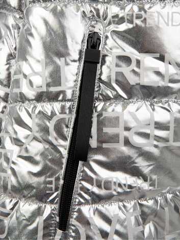 Серая куртка для девочки PlayToday 32022656, вид 11