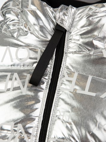 Серая куртка для девочки PlayToday 32022656, вид 12