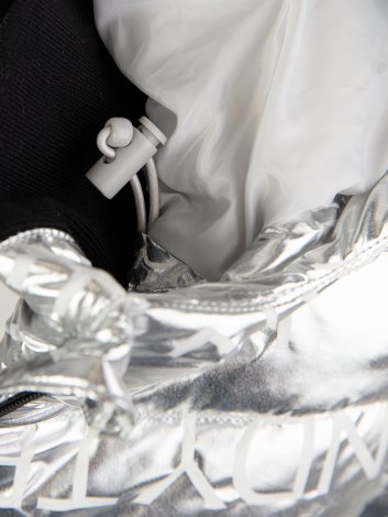 Серая куртка для девочки PlayToday 32022656, вид 13