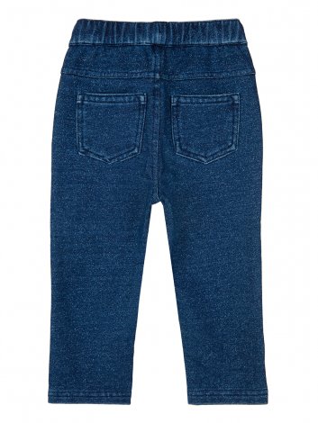 Синие джеггинсы для девочки PlayToday Baby 32023017, вид 3