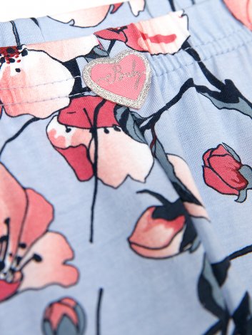 Голубые легинсы 2 шт. в комплекте для девочки PlayToday Baby 32023025, вид 5