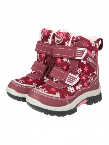 Бордовые ботинки для девочек для девочки PlayToday Baby 32023094, вид 3