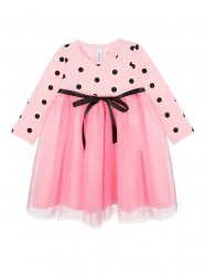 Розовое платье для девочки PlayToday Baby 32023423