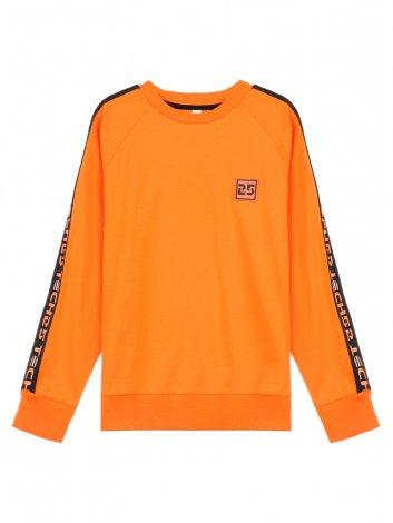 Оранжевая футболка с длинным рукавом для мальчика PlayToday Tween 32111013, вид 5