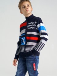 Разноцветный кардиган для мальчика PlayToday Tween 32111212