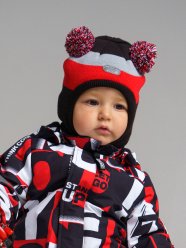 Черная шапка для мальчика PlayToday Baby 32113004