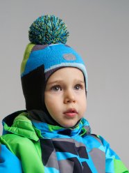 Разноцветная шапка для мальчика PlayToday Baby 32113005