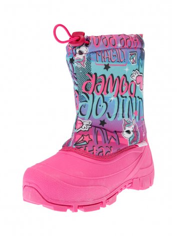 Розовые сапоги (сноубутсы) для девочки PlayToday 32122082, вид 5