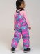 Разноцветный комплект: куртка, полукомбинезон для девочки PlayToday 32122603, вид 3 превью