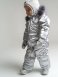 Серебристый комбинезон для девочки PlayToday Baby 32123039, вид 3 превью