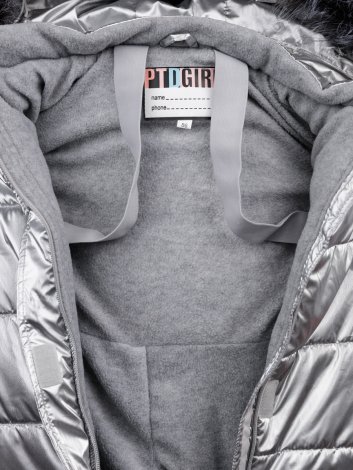 Серебристый комбинезон для девочки PlayToday Baby 32123039, вид 10