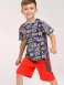 Красный комплект: футболка, шорты для мальчика PlayToday 32132434, вид 2 превью
