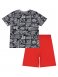 Красный комплект: футболка, шорты для мальчика PlayToday 32132434, вид 6 превью
