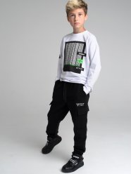 Черные брюки для мальчика PlayToday Tween 32211318