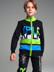 Черный кардиган для мальчика PlayToday Tween 32211515