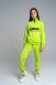 Светло-зеленый комплект: толстовка, брюки для девочки PlayToday Tween 32220214, вид 1 превью