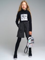 Черные шорты для девочки PlayToday Tween 32221392