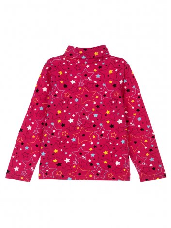 Розовая водолазка для девочки PlayToday 32222024, вид 6