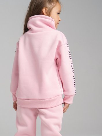 Светло-розовая толстовка для девочки PlayToday 32222953, вид 4