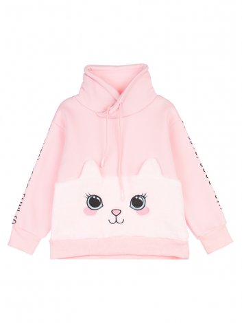 Светло-розовая толстовка для девочки PlayToday 32222953, вид 5