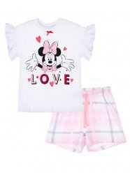 Комплект: футболка, шорты для девочки PlayToday Kids 32242413