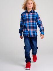 Сорочка текстильная (regular fit) для мальчика PlayToday Tween 32311117