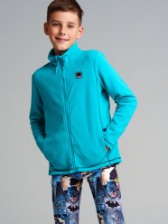 Голубая толстовка флисовая для мальчика PlayToday Tween 32311202