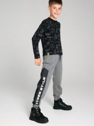 Черные брюки для мальчика PlayToday Tween 32311374