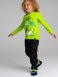 Светло-зеленая футболка с длинными рукавами для мальчика PlayToday 32312105, вид 2 превью