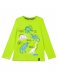 Светло-зеленая футболка с длинными рукавами для мальчика PlayToday 32312105, вид 4 превью