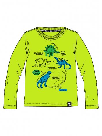 Светло-зеленая футболка с длинными рукавами для мальчика PlayToday 32312105, вид 6