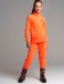 Оранжевый комплект: толстовка, брюки для девочки PlayToday Tween 32321134, вид 3 превью