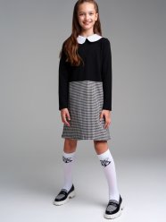 Черное платье для девочки PlayToday Tween 32321164