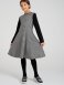 Черное платье для девочки PlayToday Tween 32321168, вид 1 превью