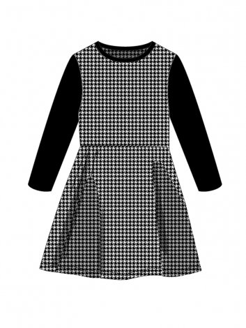 Черное платье для девочки PlayToday Tween 32321168, вид 7