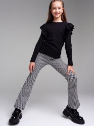 Черные брюки для девочки PlayToday Tween 32321175