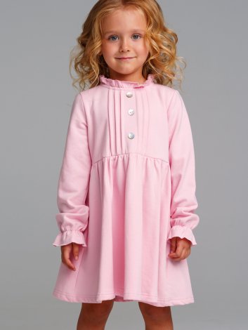 Светло-розовое платье для девочки PlayToday 32322157, вид 1