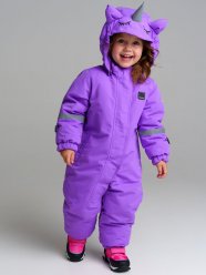 Сиреневый комбинезон для девочки PlayToday Baby 32329003