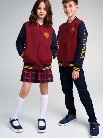 Темно-красная толстовка для мальчика PlayToday Tween 32331001, вид 1