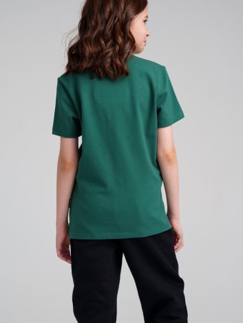 Зеленая сорочка с воротником поло для мальчика PlayToday Tween 32331005, вид 7