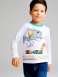Белая футболка с длинными рукавами для мальчика PlayToday 32332022, вид 2 превью