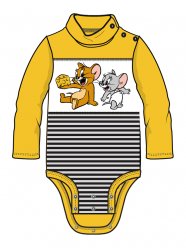 Желтые боди-водолазка для мальчика PlayToday Baby 32339031