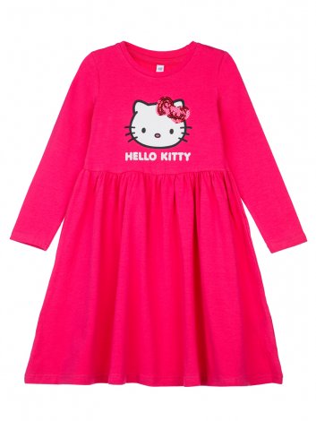 Розовое платье для девочки PlayToday 32342104, вид 6