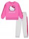 Розовый комплект: толстовка, брюки для девочки PlayToday 32342108, вид 6 превью