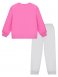 Розовый комплект: толстовка, брюки для девочки PlayToday 32342108, вид 7 превью