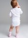 Белые боди, 2 шт в комплекте для девочки PlayToday Baby 32349005, вид 3 превью